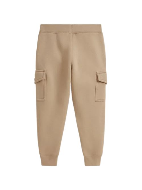 Pantaloni da bambino in misto cotone, cargo, colore vintage khaki. POLO RALPH LAUREN | 322892354017